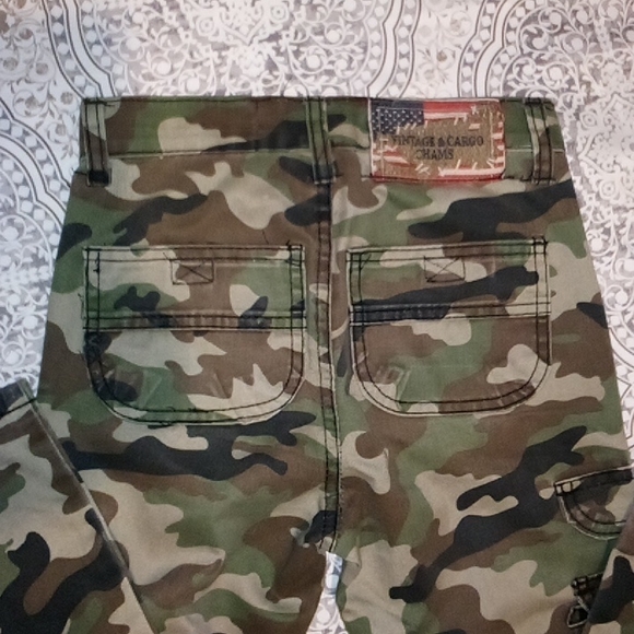 Boys cargo camo pants - Picture 6 of 9